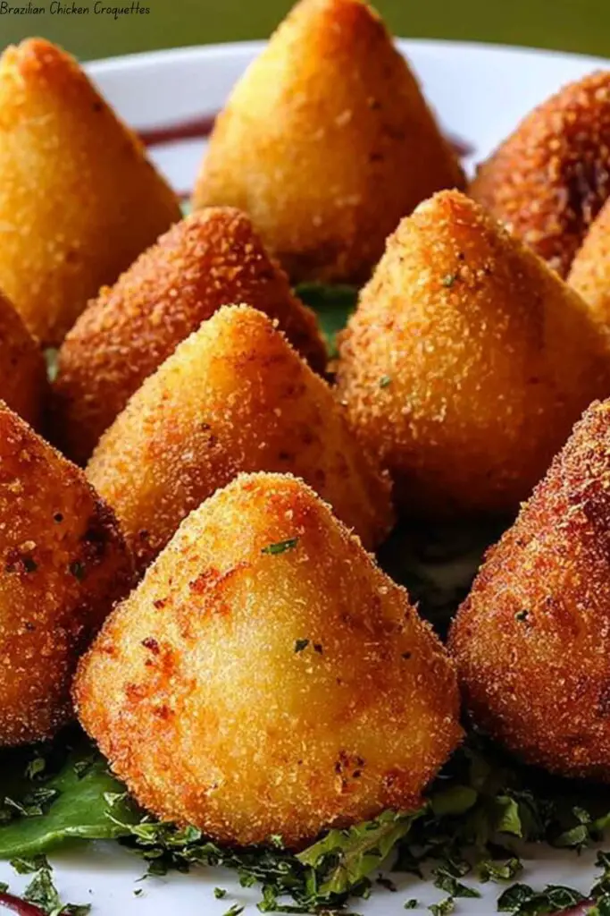 Brazilian Chicken Croquettes 4 Brazilian Chicken Croquettes