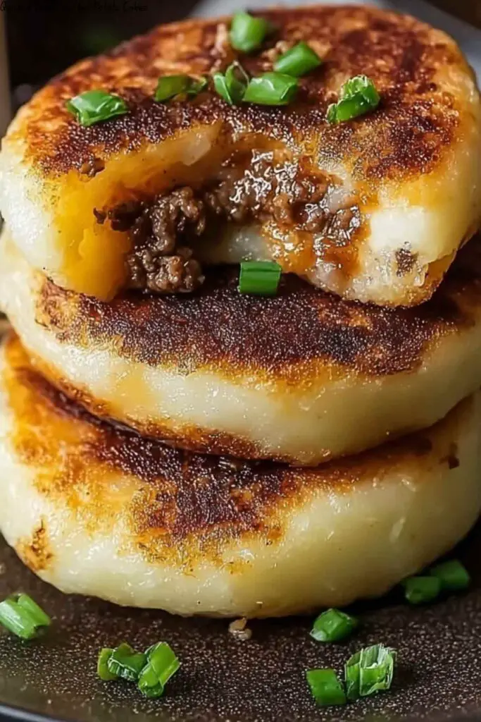 Quick & Easy Stuffed Potato Cakes 4 Quick & Easy Stuffed Potato Cakes