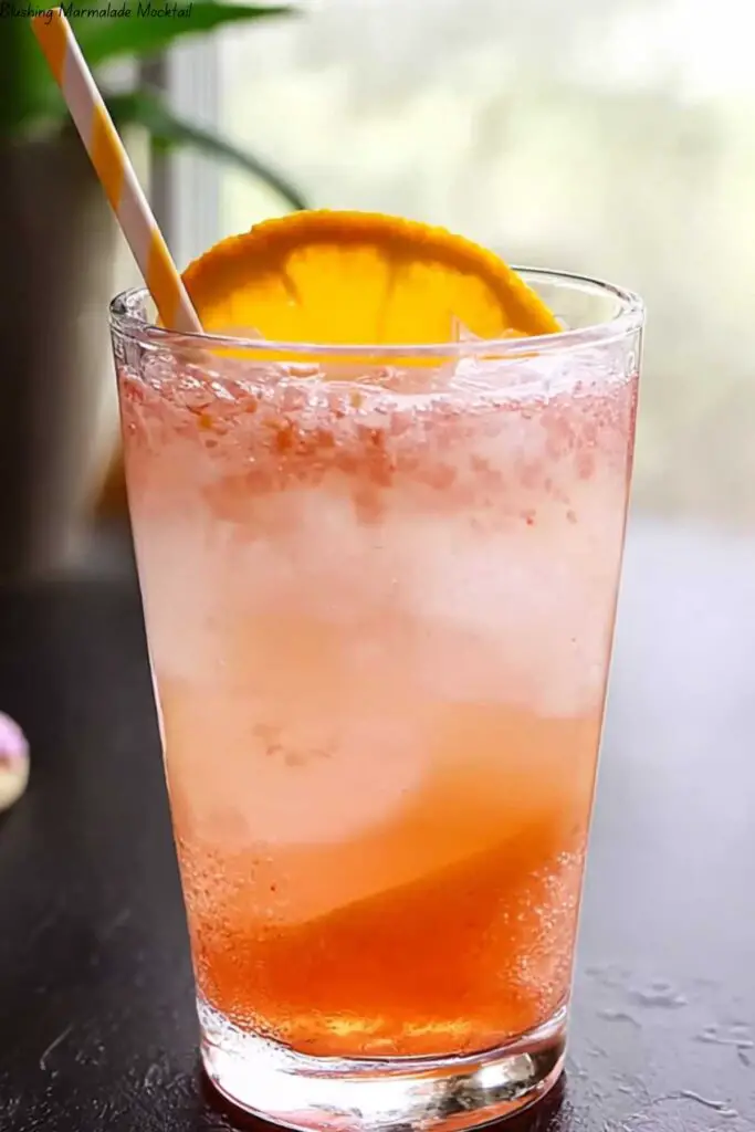 Blushing Marmalade Mocktail 4 Blushing Marmalade Mocktail