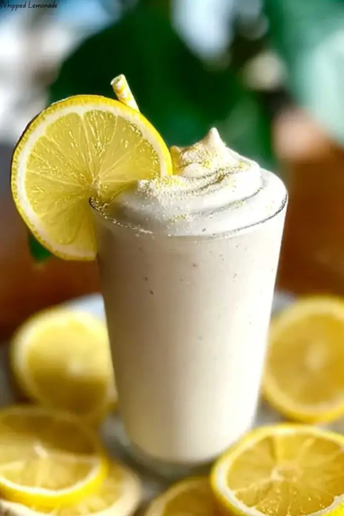 Whipped Lemonade 4 Whipped Lemonade