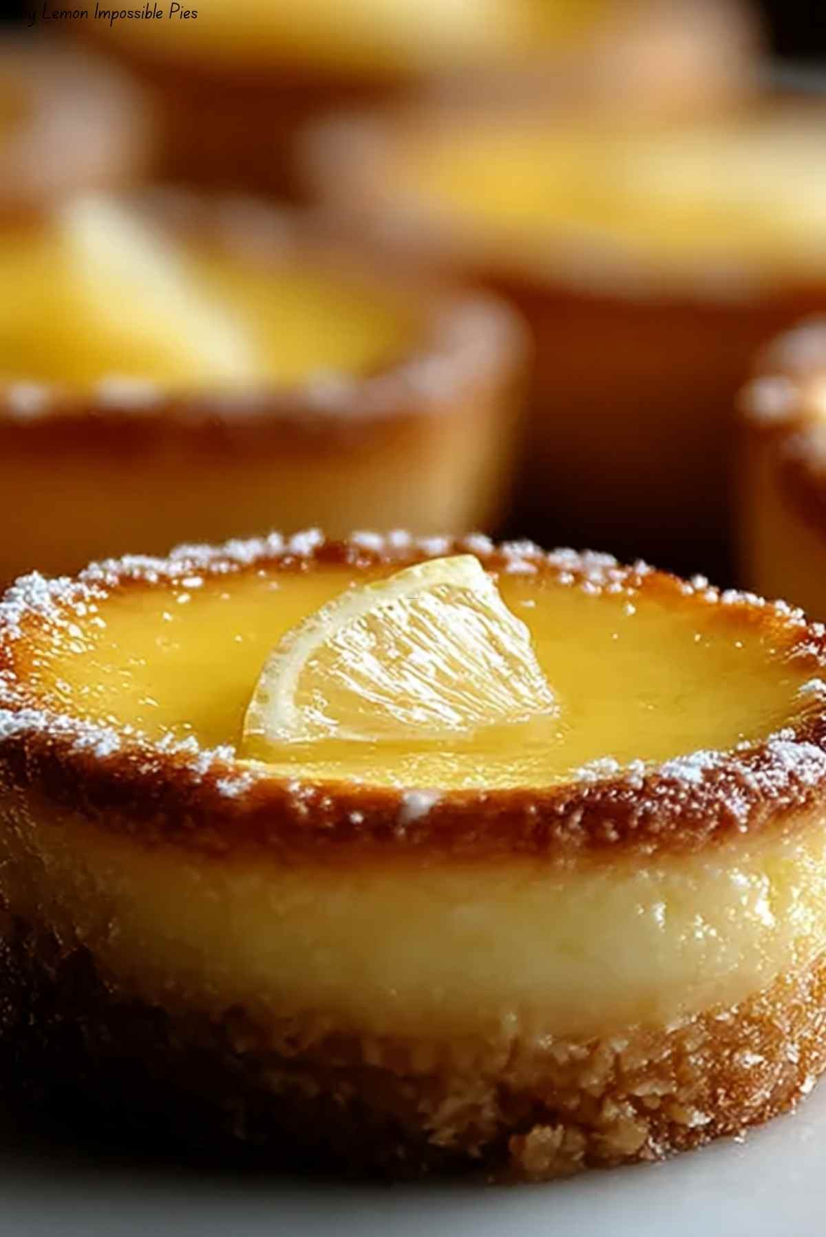 Baby Lemon Impossible Pies