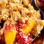 Strawberry Peach Crisp 5 Strawberry Peach Crisp