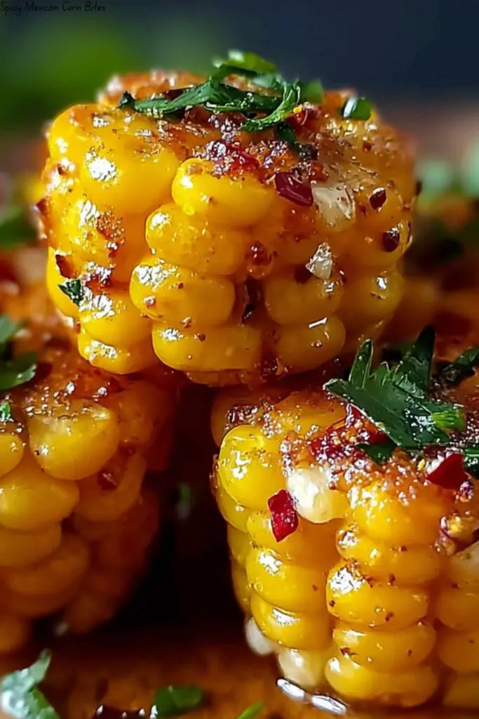 Spicy Mexican Corn Bites 4 Spicy Mexican Corn Bites