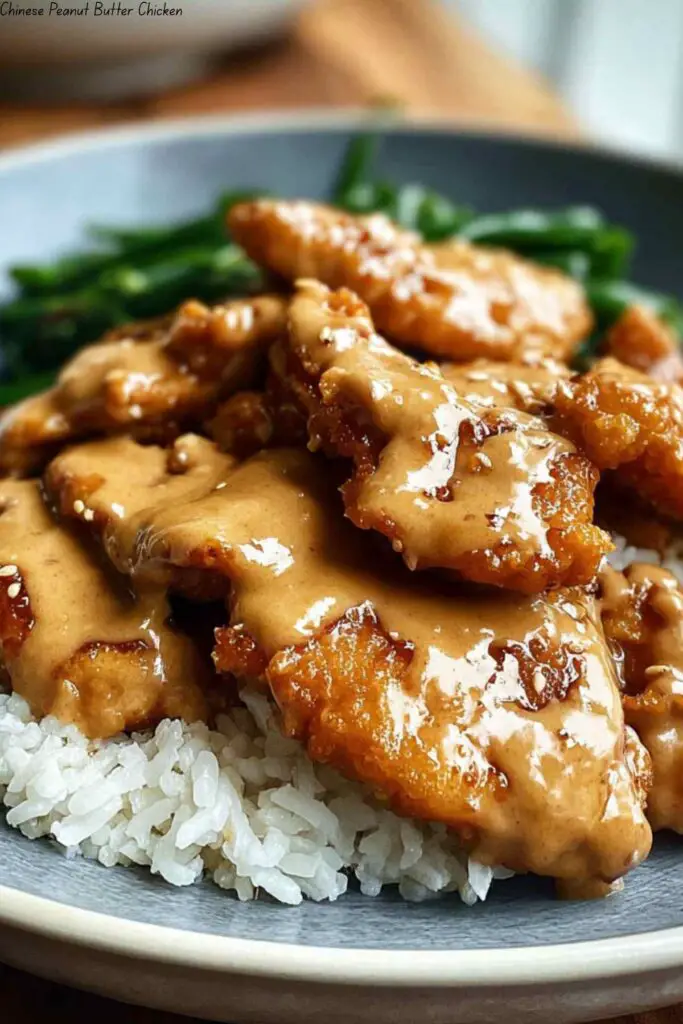 Chinese Peanut Butter Chicken 4 Chinese Peanut Butter Chicken
