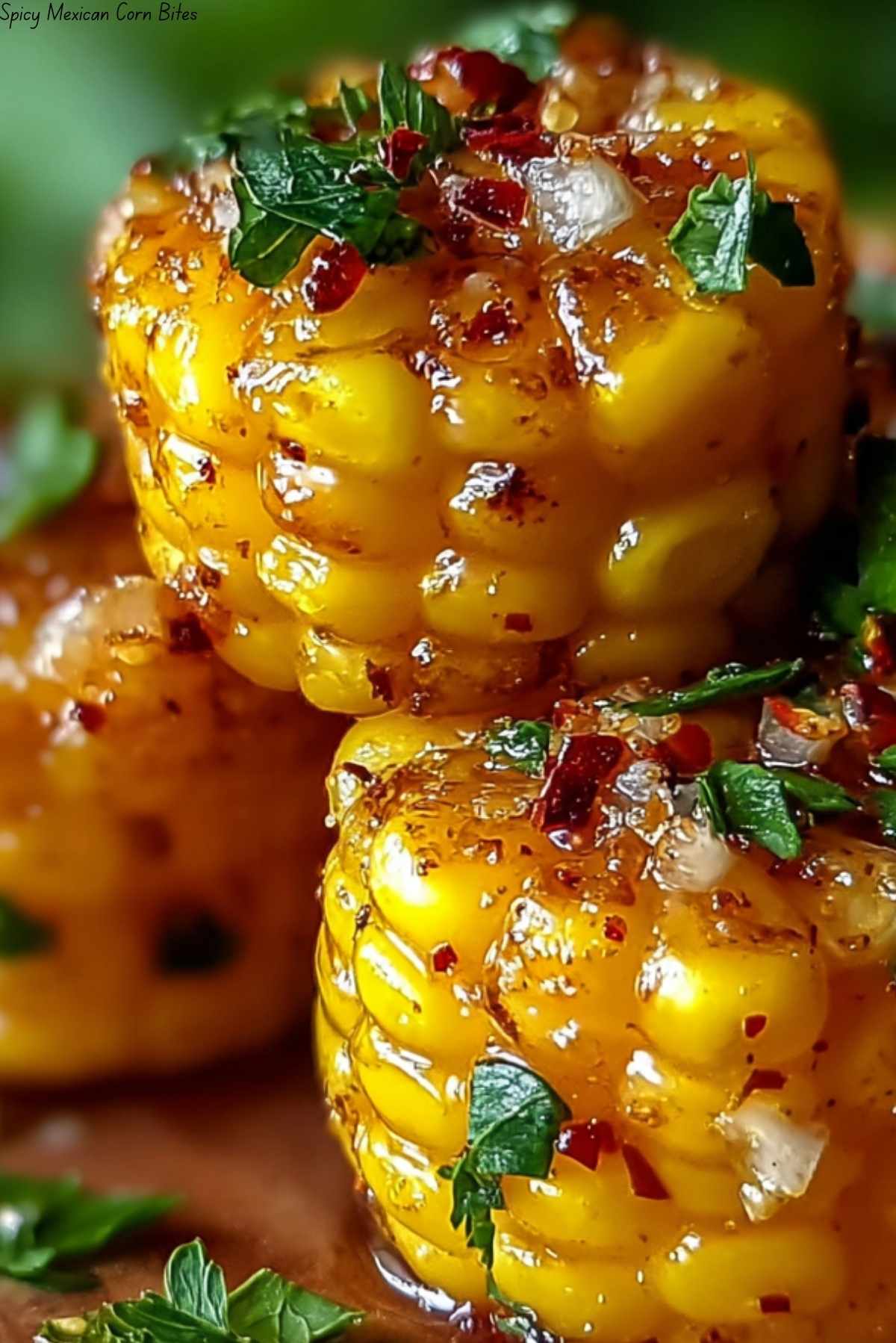Spicy Mexican Corn Bites