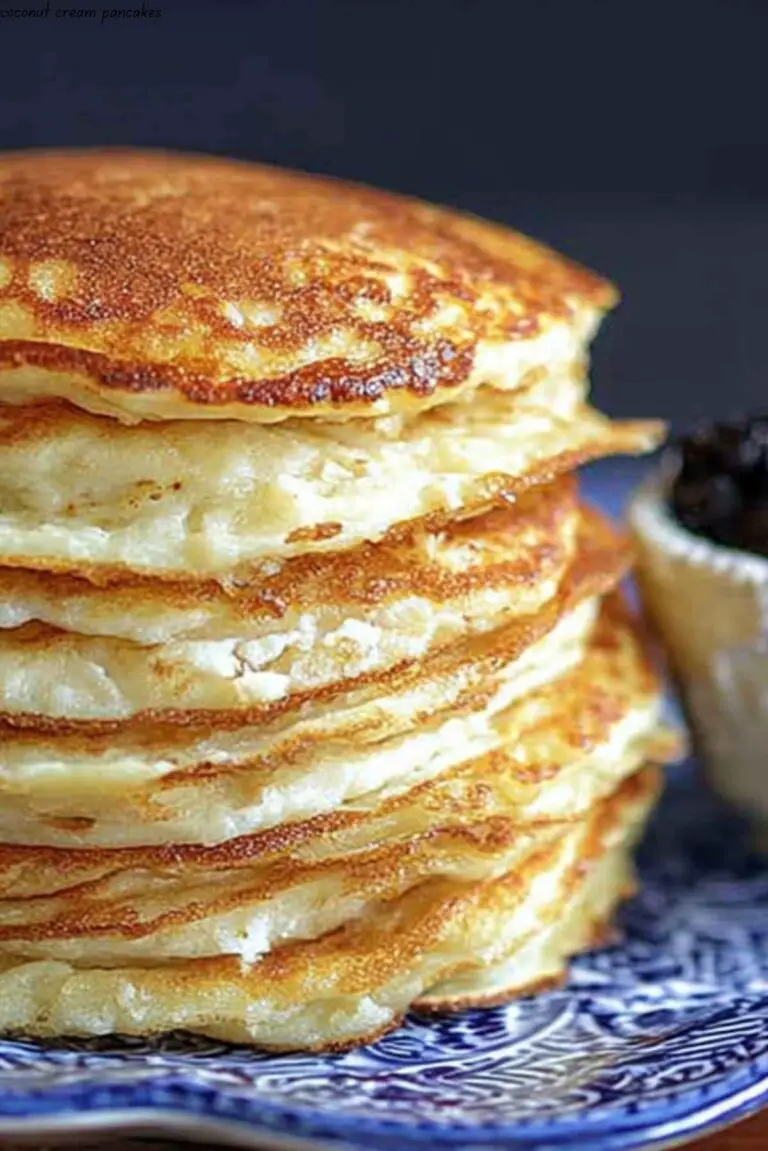 Coconut Cream Pancakes