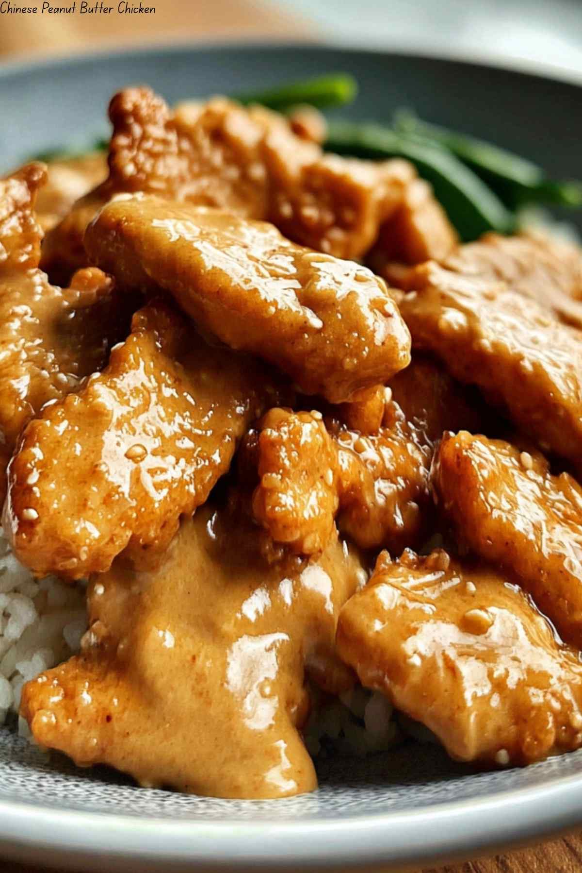 Chinese Peanut Butter Chicken