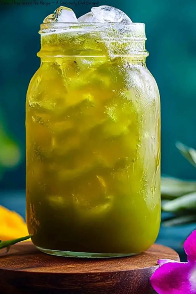 Tropical Iced Green Tea Recipe – A Deliciously Cool Escape! 4 Tropical Iced Green Tea Recipe – A Deliciously Cool Escape!