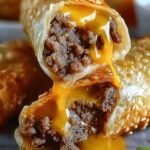 Cheeseburger Eggrolls 3 Cheeseburger Eggrolls