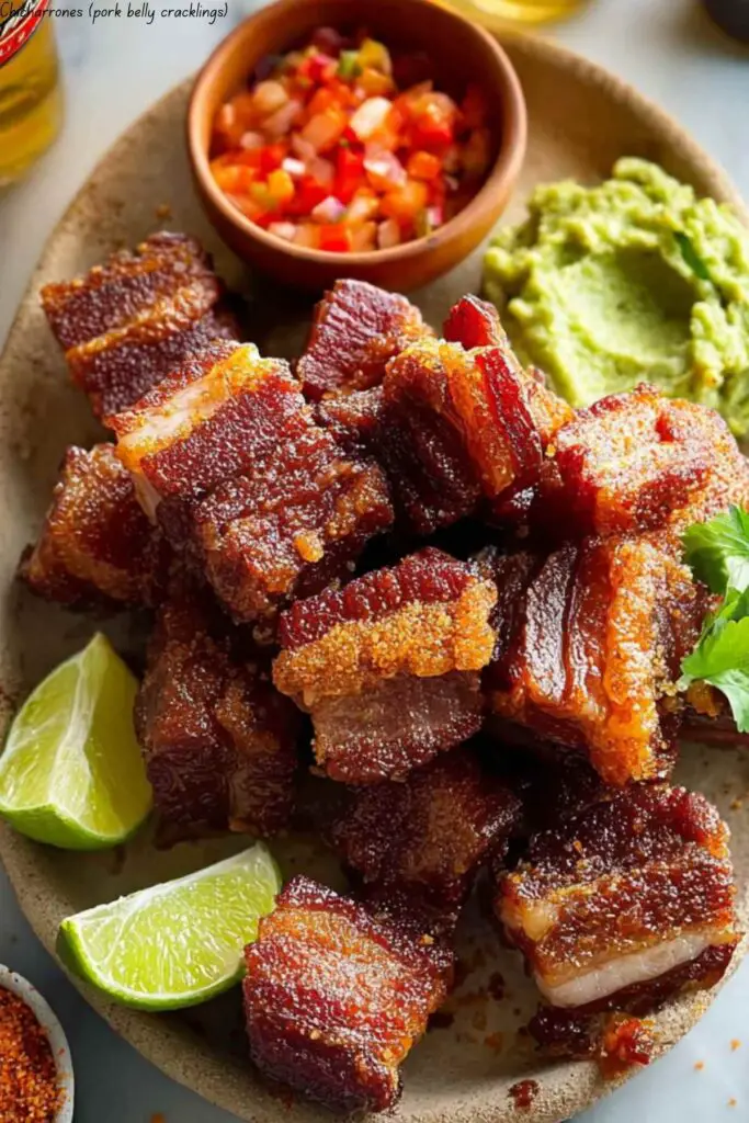Chicharrones (pork belly cracklings) 4 Chicharrones (pork belly cracklings)