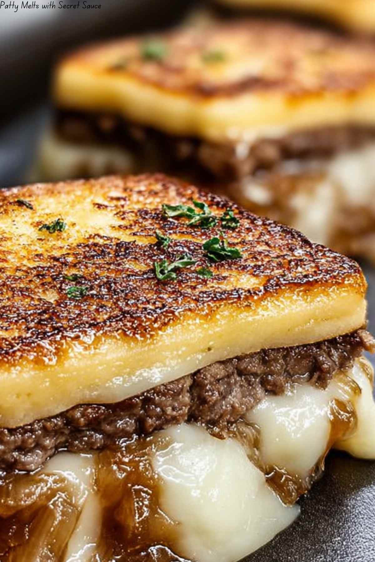 Patty Melts with Secret Sauce