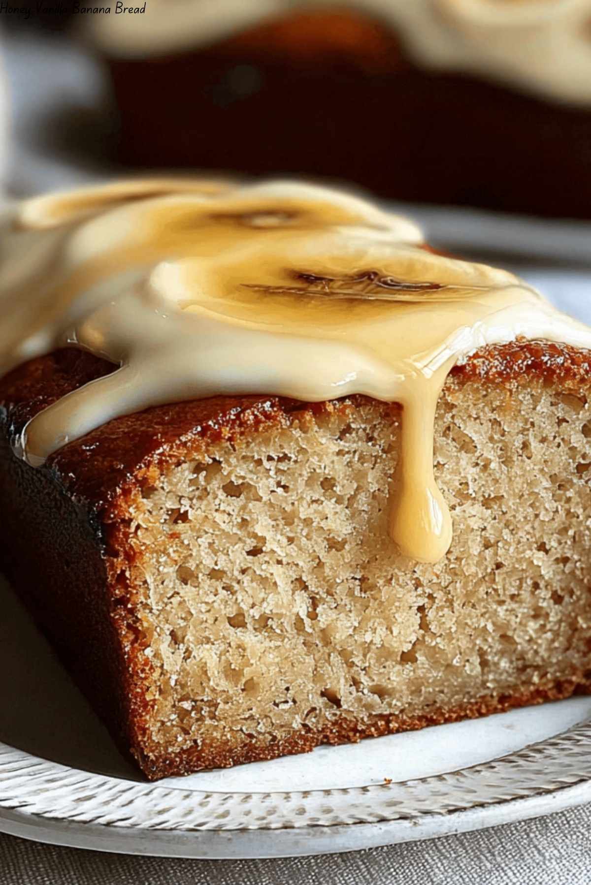 Honey Vanilla Banana Bread