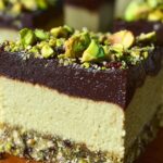 No-Bake Chocolate Pistachio Cheesecake Bars 5 No-Bake Chocolate Pistachio Cheesecake Bars