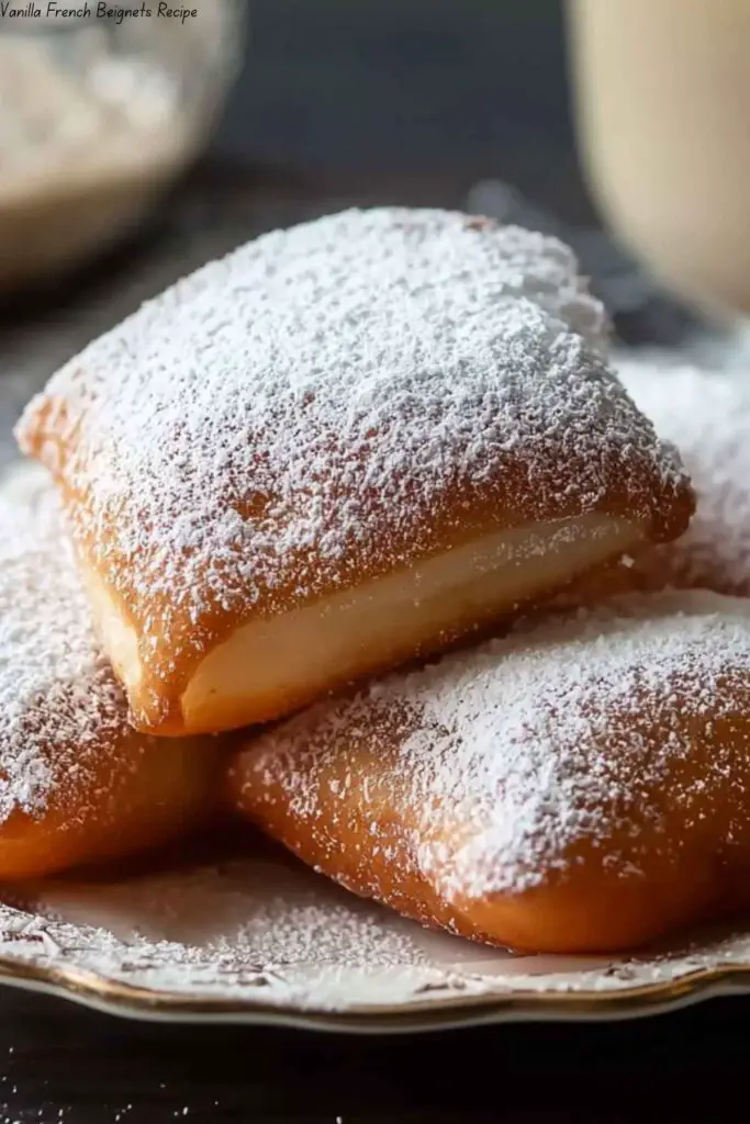 Vanilla French Beignets Recipe 4 Vanilla French Beignets Recipe