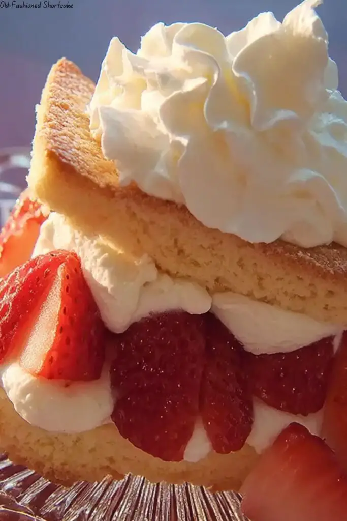 Old-Fashioned Shortcake 4 Old-Fashioned Shortcake