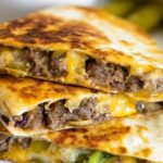 Cheeseburger Quesadilla 5 Cheeseburger Quesadilla