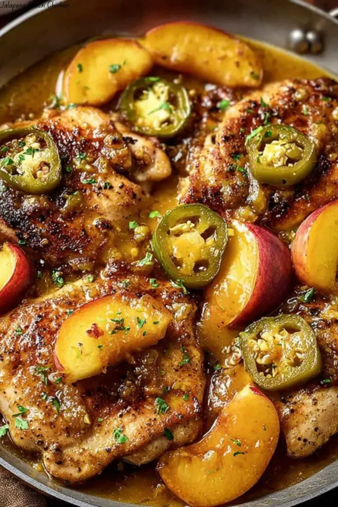 Jalapeno Peach Chicken 4 Jalapeno Peach Chicken