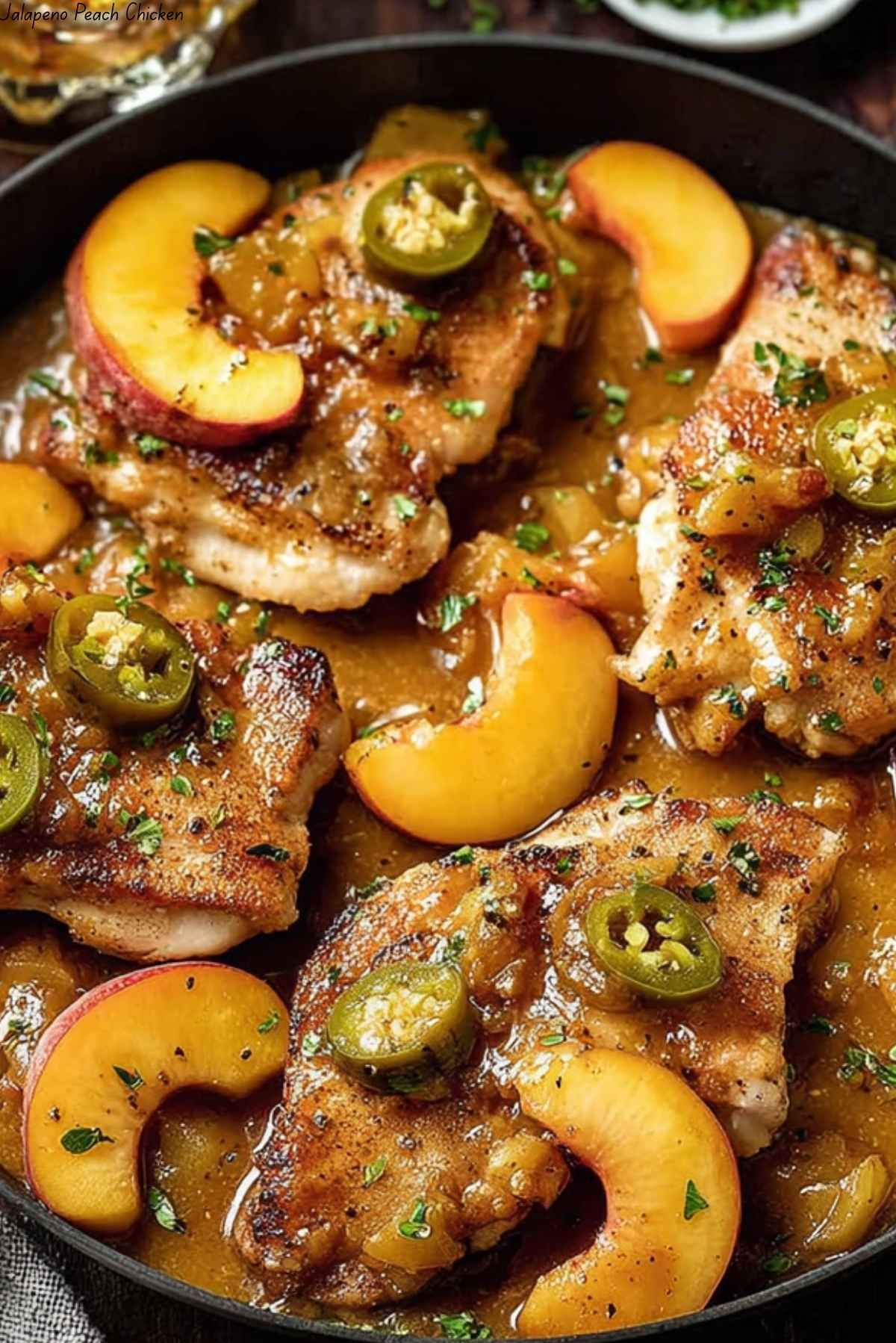 Jalapeno Peach Chicken