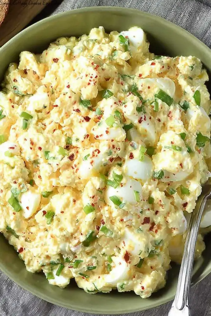 Simple Cottage Cheese Egg Salad 4 Simple Cottage Cheese Egg Salad