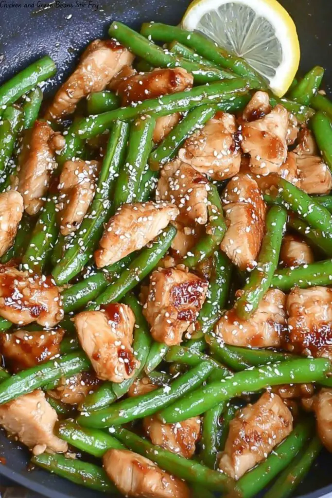 Chicken and Green Beans Stir Fry