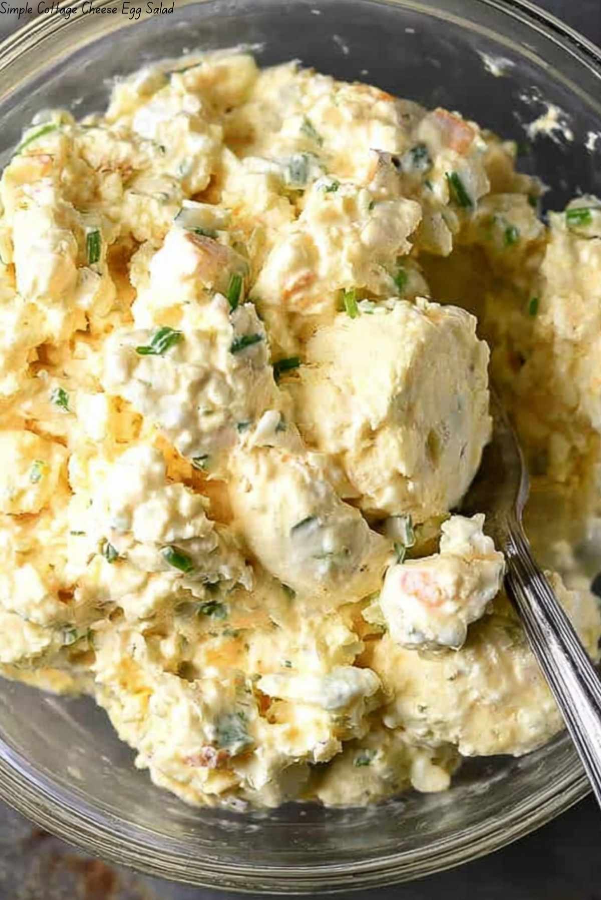 Simple Cottage Cheese Egg Salad
