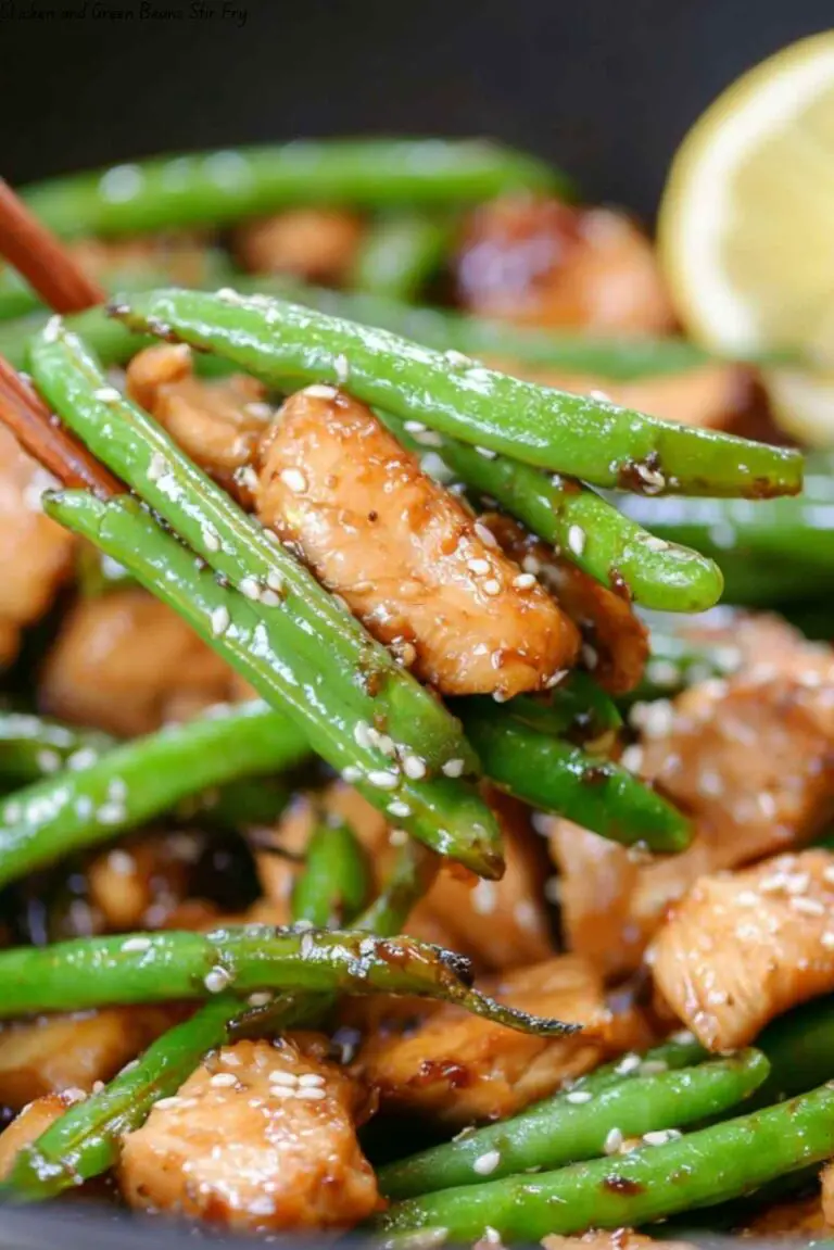 Chicken and Green Beans Stir Fry