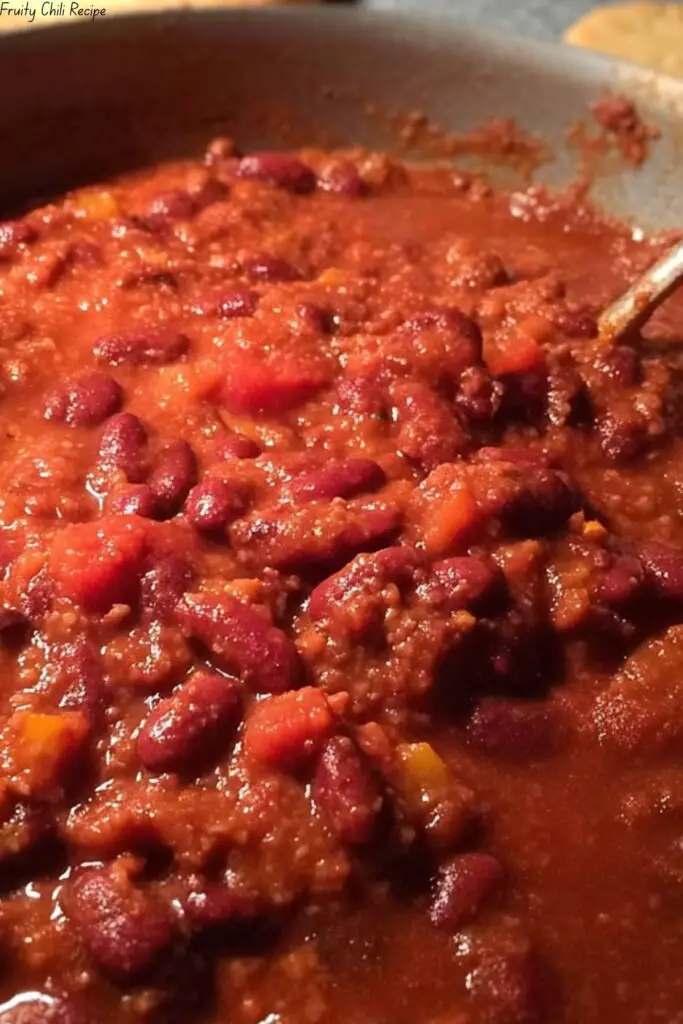 Fruity Chili Recipe