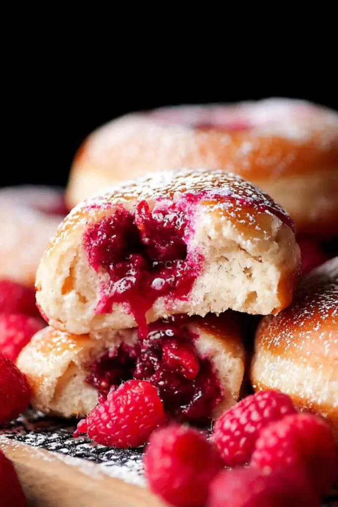 Baked Raspberry Donuts 4 Baked Raspberry Donuts