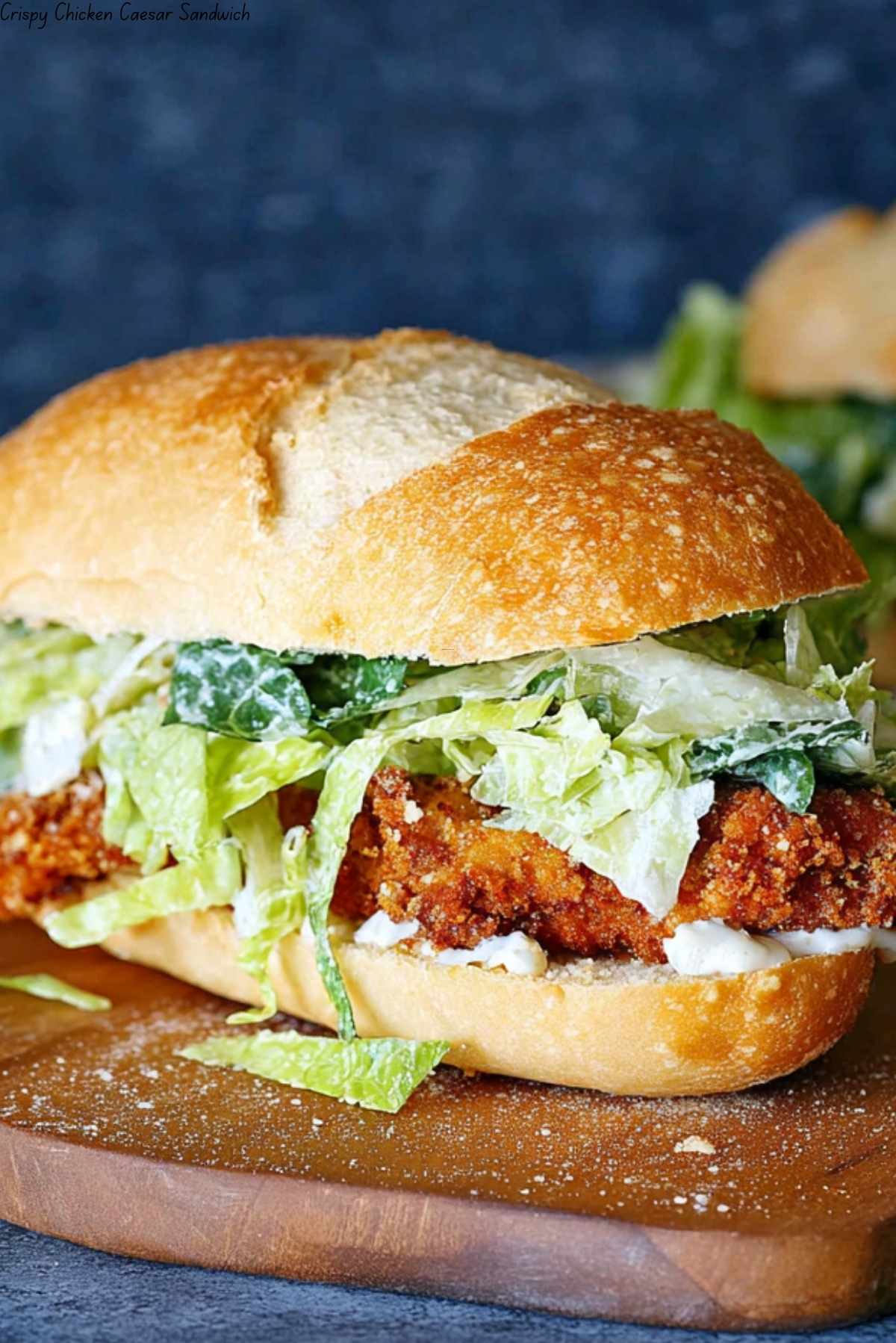 Crispy Chicken Caesar Sandwich