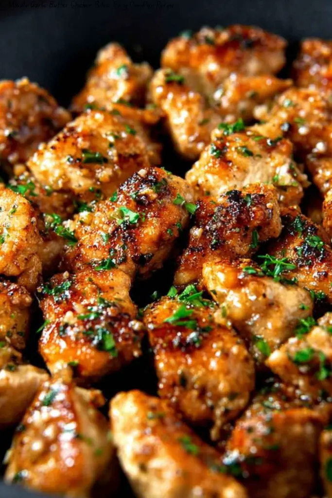 15-Minute Garlic Butter Chicken Bites: Easy One-Pan Recipe 4 15-Minute Garlic Butter Chicken Bites: Easy One-Pan Recipe