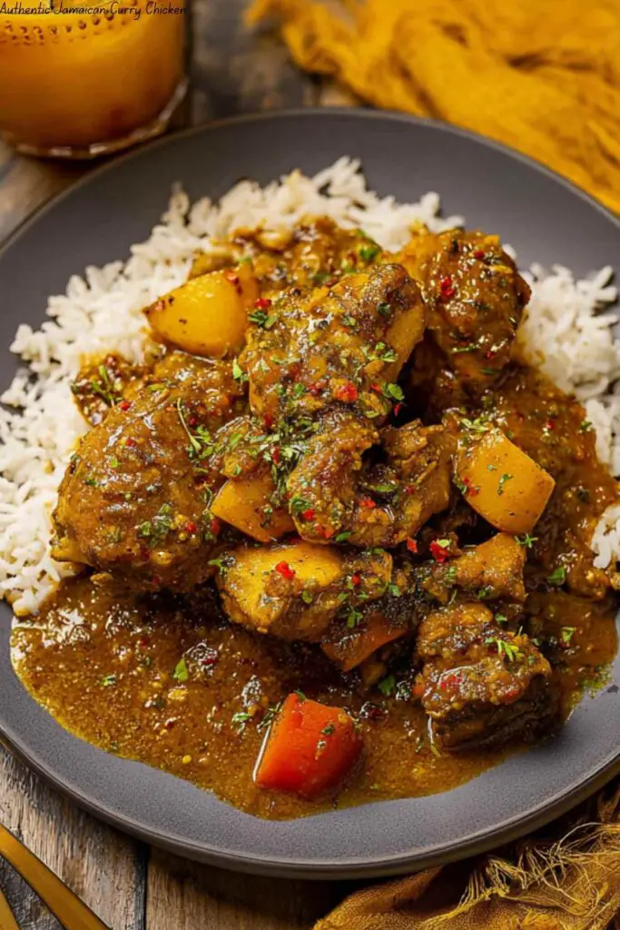 Authentic Jamaican Curry Chicken 4 Authentic Jamaican Curry Chicken