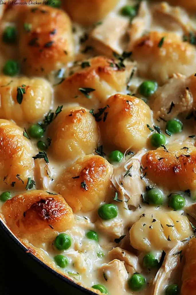 One Pot Gnocchi Chicken Pot Pie 4 One Pot Gnocchi Chicken Pot Pie