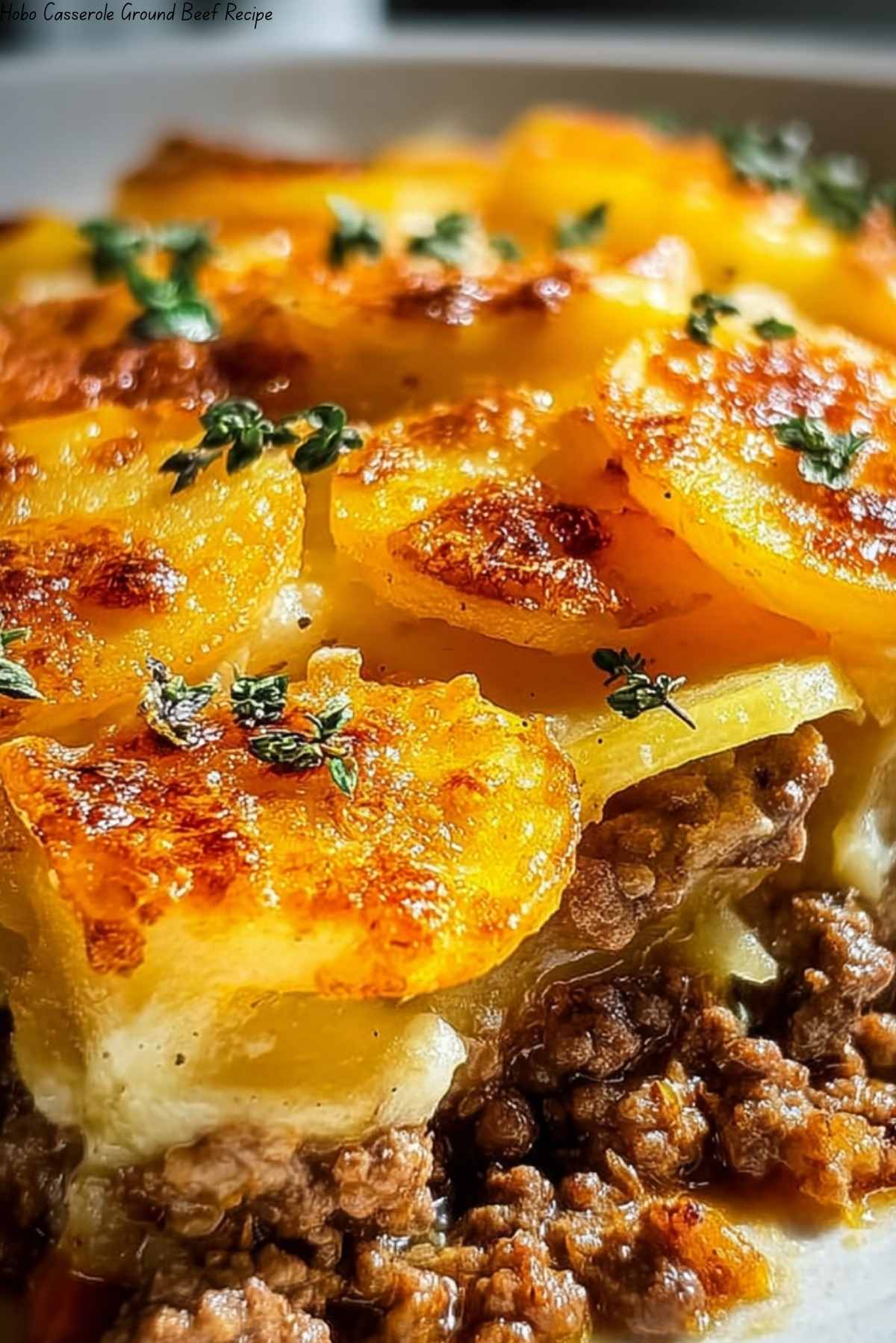 Hobo Casserole Ground Beef Recipe