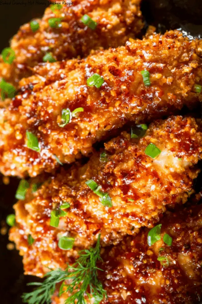 Baked Crunchy Hot Honey Chicken Recipe 4 Baked Crunchy Hot Honey Chicken Recipe