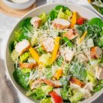 Healthy High Protein Chicken Caesar Salad Recipe