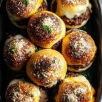 Irresistible Garlic Parmesan Cheeseburger Bombs 5 Irresistible Garlic Parmesan Cheeseburger Bombs