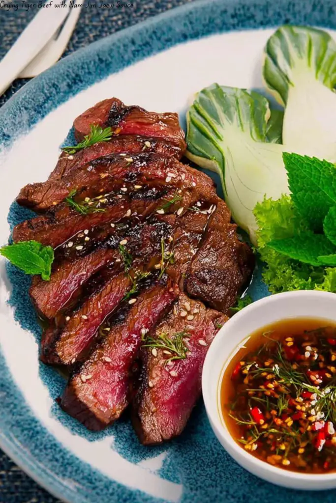 Crying Tiger Beef with Nam Jim Jaew Sauce 4 Crying Tiger Beef with Nam Jim Jaew Sauce