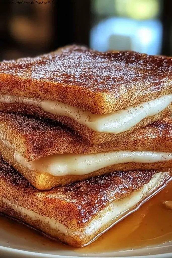 Churro Stuffed French Toast with Cinnamon Sugar