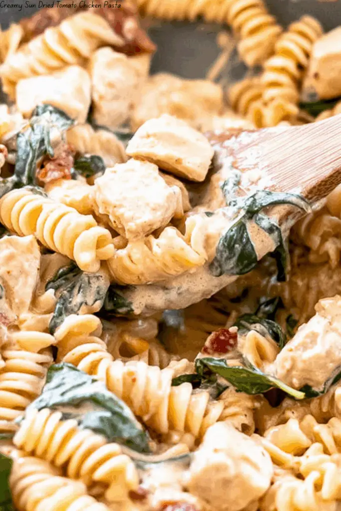 Creamy Sun Dried Tomato Chicken Pasta 4 Creamy Sun Dried Tomato Chicken Pasta