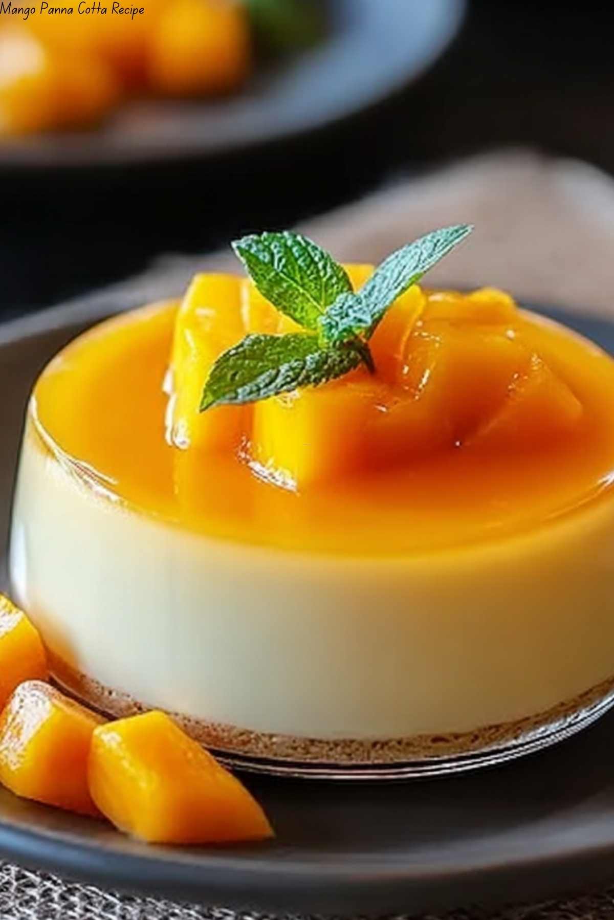 Mango Panna Cotta Recipe