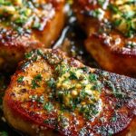 Garlic Butter Pan Seared Pork Chops 5 Garlic Butter Pan Seared Pork Chops