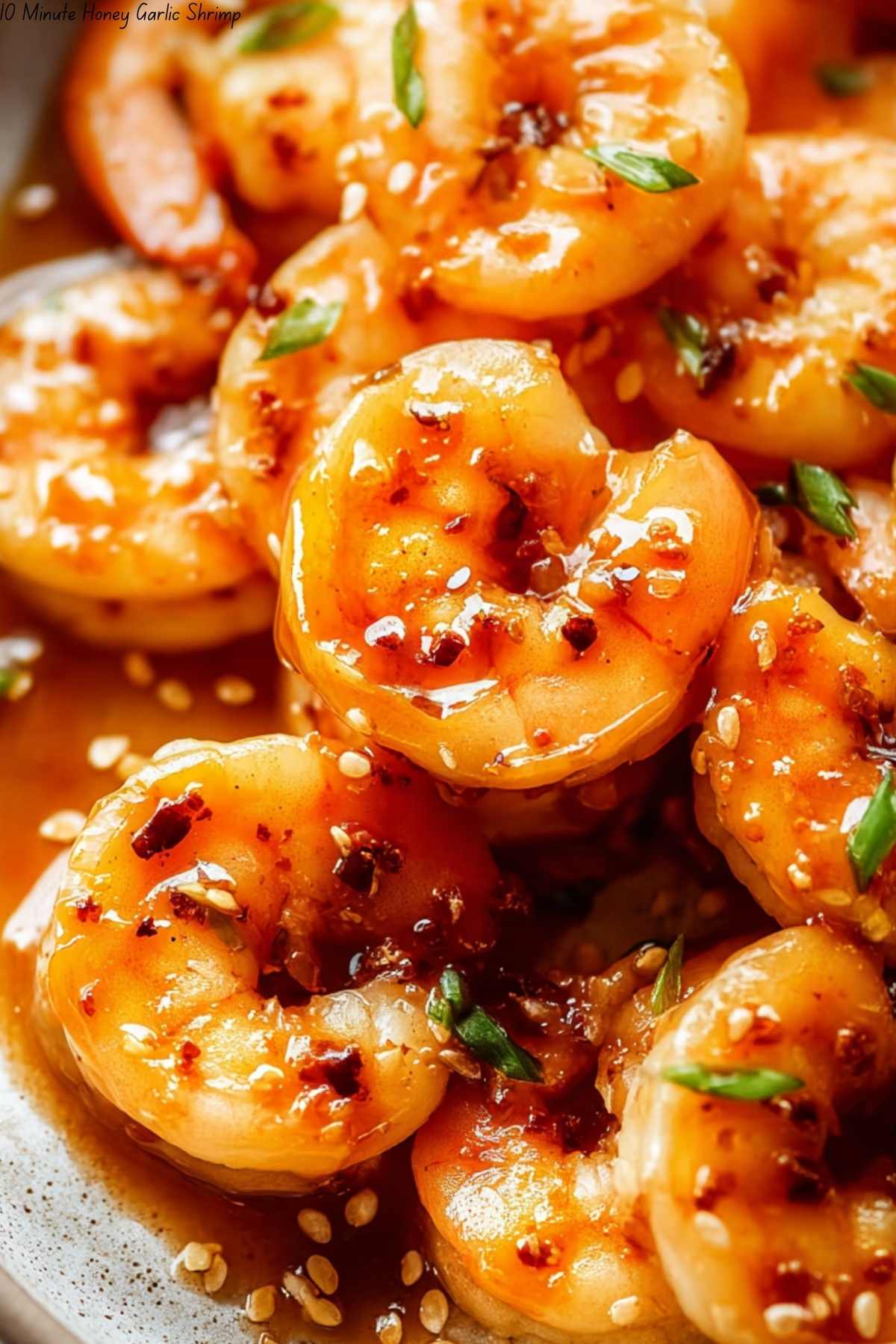 10 Minute Honey Garlic Shrimp