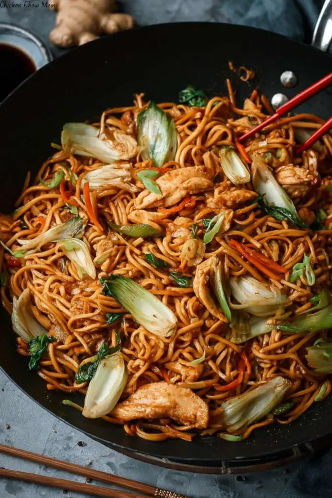 Chicken Chow Mein 4 Chicken Chow Mein