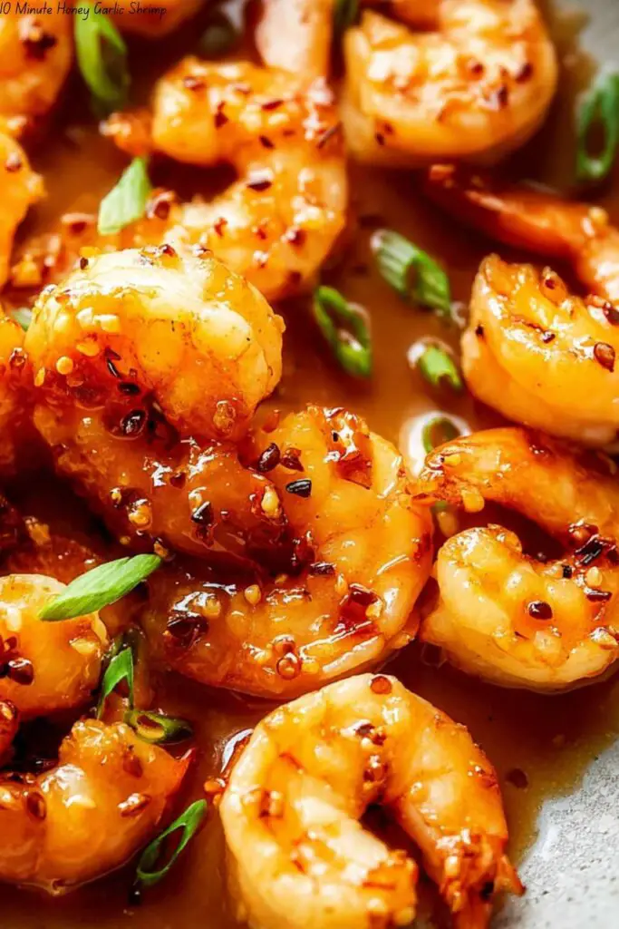 10 Minute Honey Garlic Shrimp