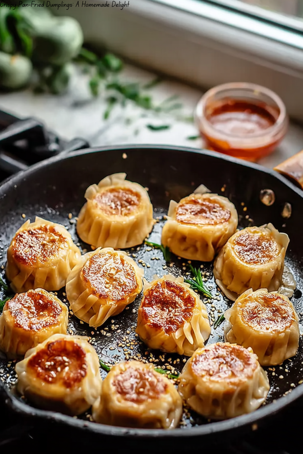 Crispy Pan-Fried Dumplings: A Homemade Delight