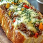 Cheesesteak-Stuffed Garlic Bread 5 Cheesesteak-Stuffed Garlic Bread