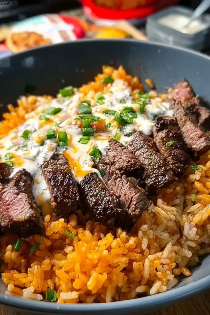 Steak Queso Rice: A Flavorful Recipe