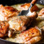 Herb Roasted Chicken in Creamy White Wine Sauce 5 Herb Roasted Chicken in Creamy White Wine Sauce