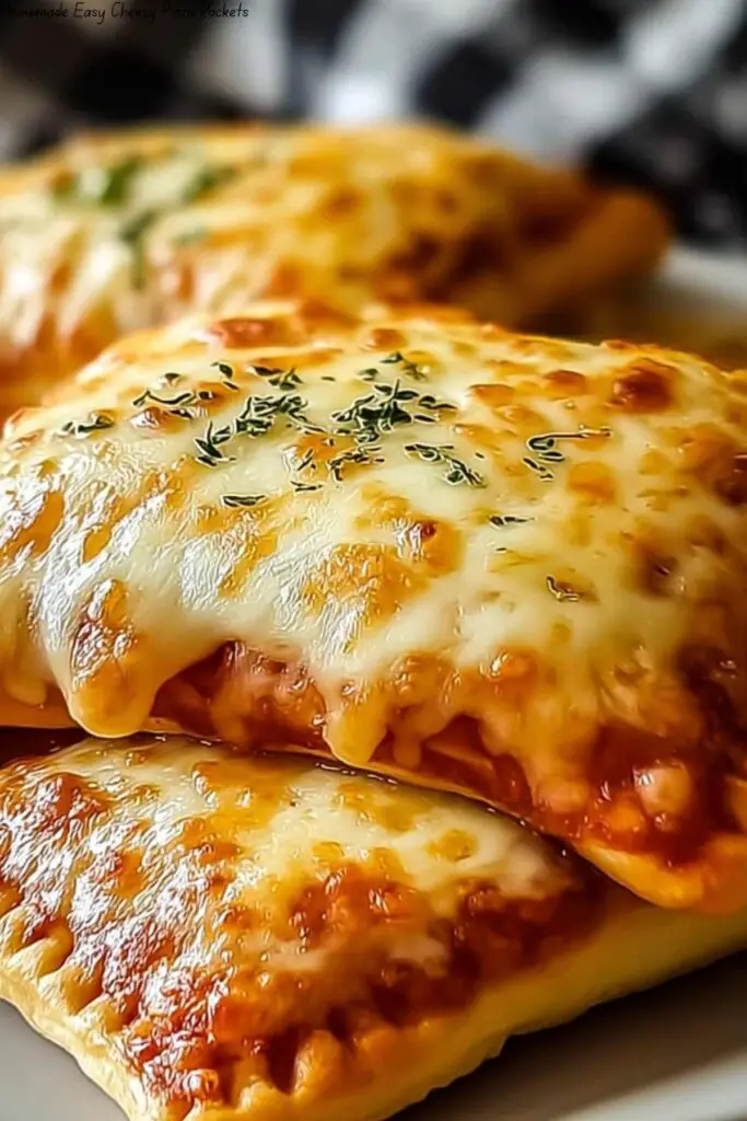 Homemade Easy Cheesy Pizza Pockets 4 Homemade Easy Cheesy Pizza Pockets