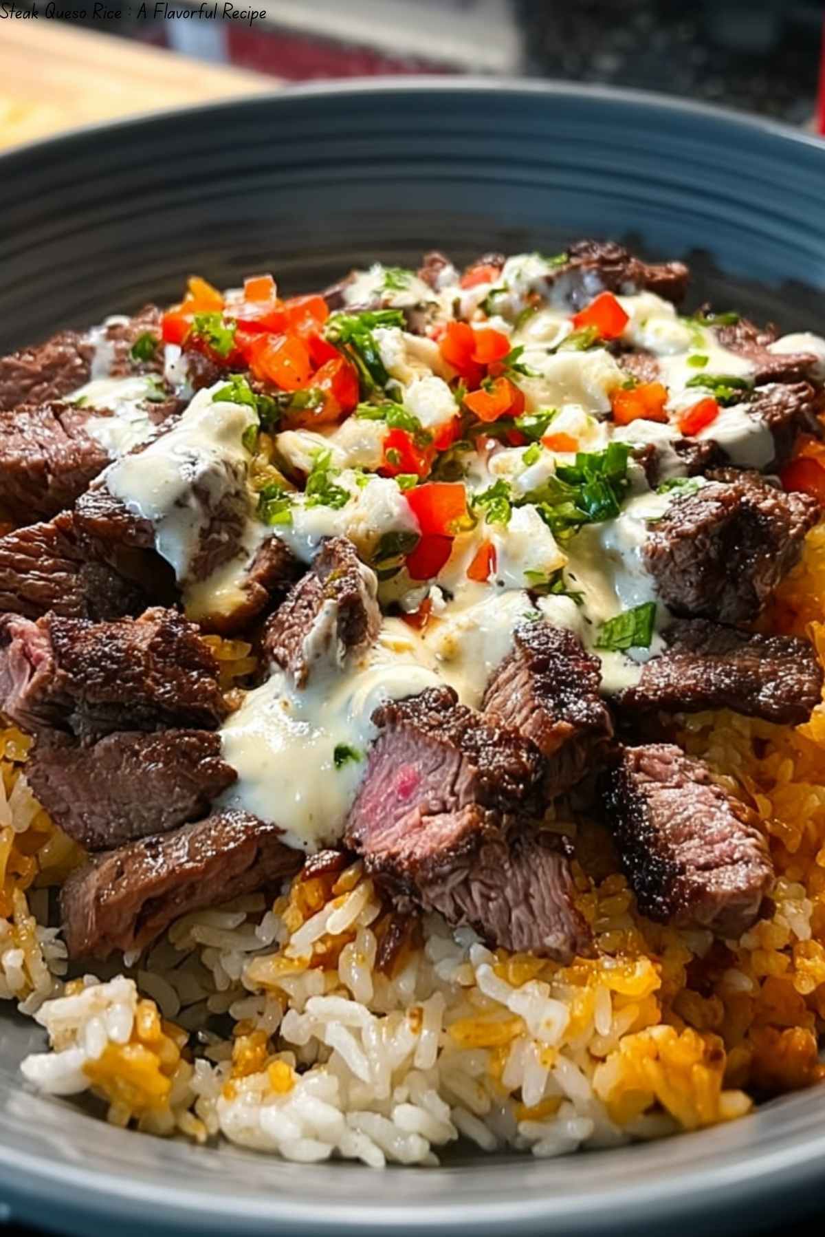 Steak Queso Rice: A Flavorful Recipe